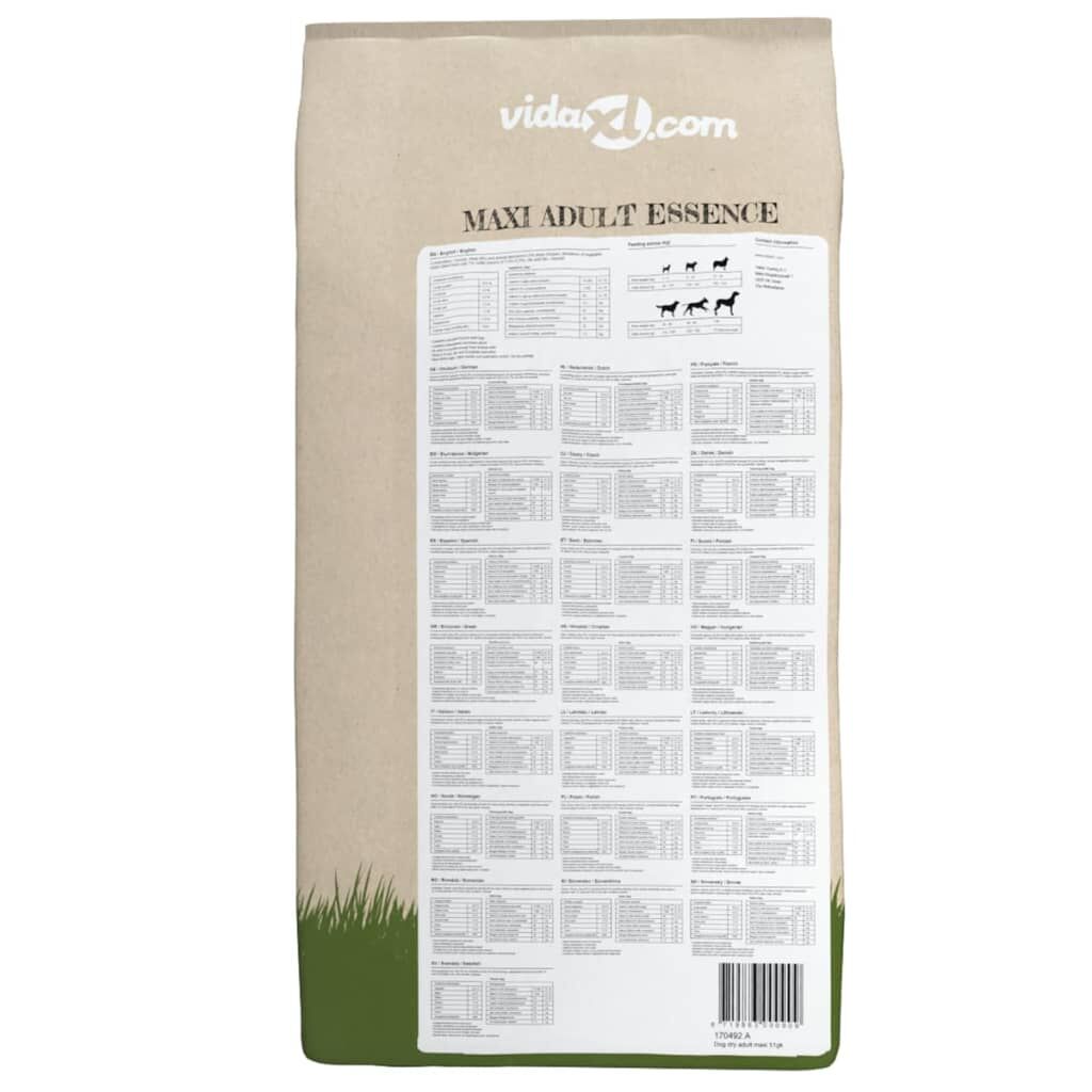 Vidaxl Comida Seca Perros Maxi Adult Essence Beef&chicken 2 Uds 30 Kg_3