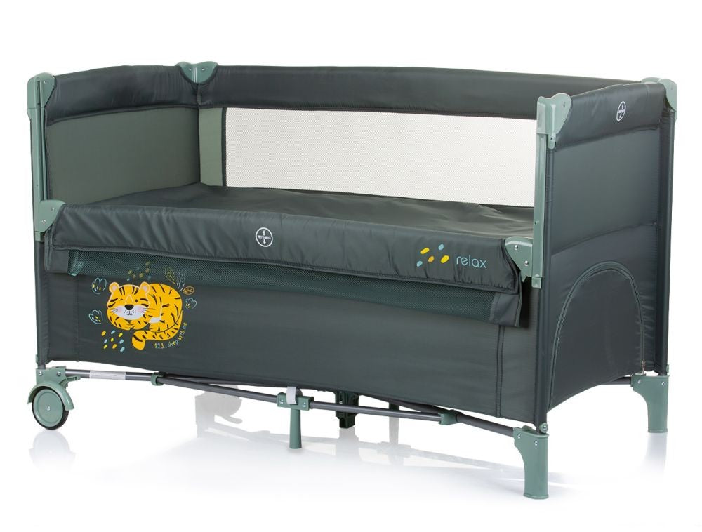 Cuna De Viaje Relax Pastel Green_0