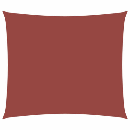 Toldo De Vela Rectangular Tela Oxford Terracota 2,5x3 M_0