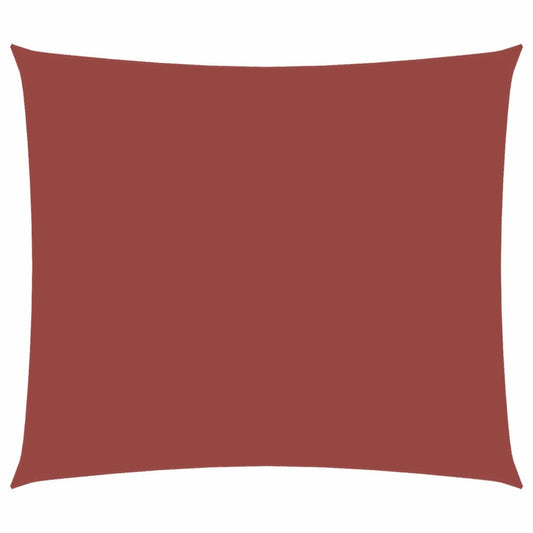 Toldo De Vela Rectangular Tela Oxford Terracota 2,5x3 M_0