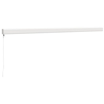 Toldo Retráctil Aluminio Y Tela Azul Y Blanco 5x3 M_3