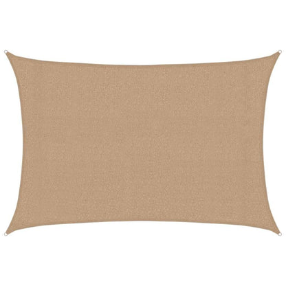 Vidaxl Toldo De Vela Hdpe Gris Taupe 160 G/m² 3x4,5 M_0