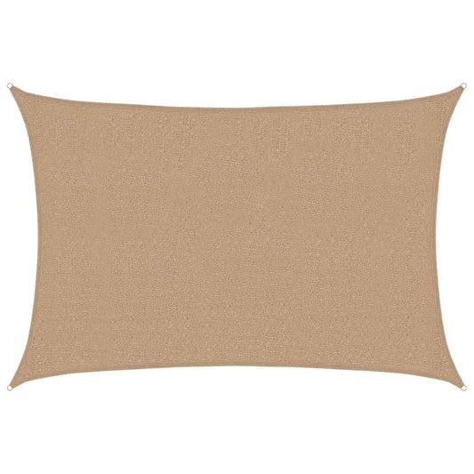 Vidaxl Toldo De Vela Hdpe Gris Taupe 160 G/m² 2,5x4 M_0