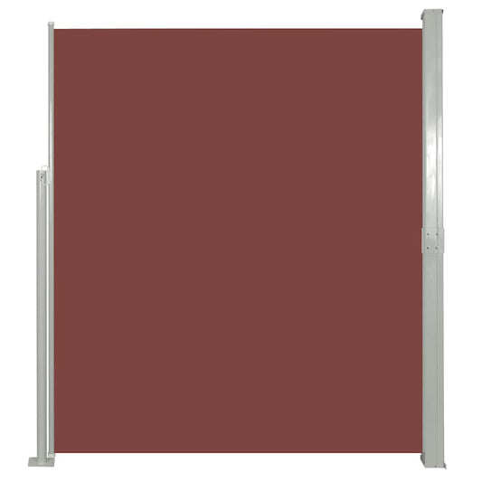 Vidaxl Toldo Lateral De Jardín O Terraza Marrón 160x300 Cm_0