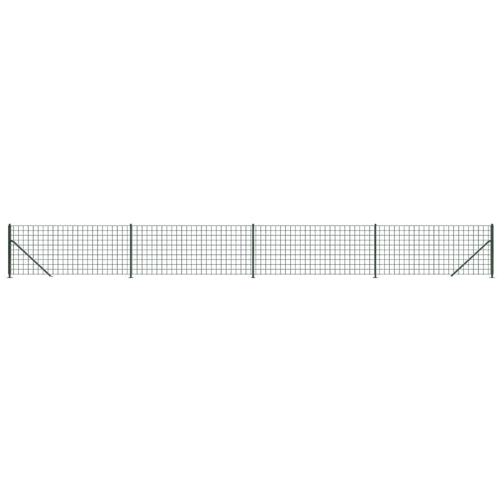 Cerca De Alambre Con Brida Verde 1,1x10 M / Vetonek_3