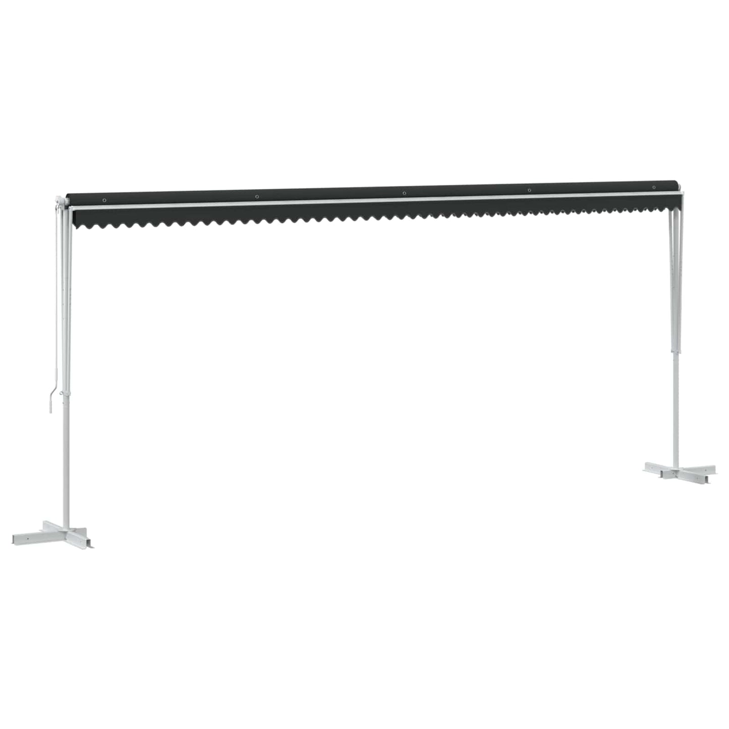 Toldo Independiente Gris Antracita 6 X 3 M Poliéster_2