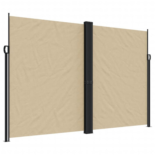 Vidaxl Toldo Lateral Retráctil Beige 220x1200 Cm_0
