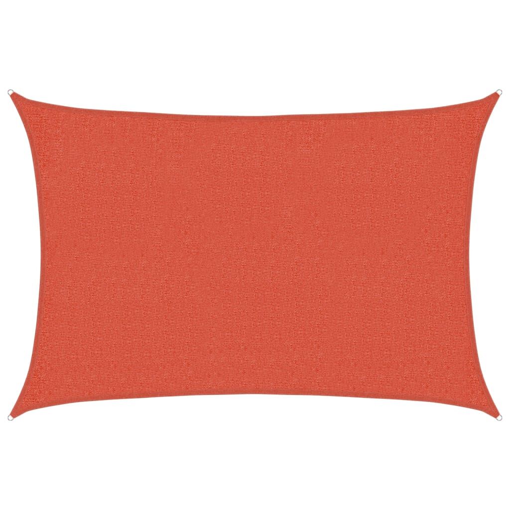 Vidaxl Toldo De Vela Hdpe Terracota 160 G/m² 2x2,5 M_0