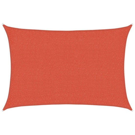 Vidaxl Toldo De Vela Hdpe Terracota 160 G/m² 2x2,5 M_0