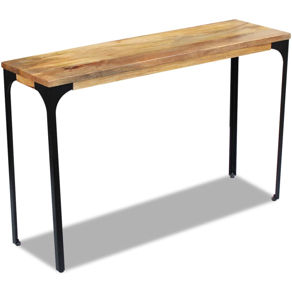 Mesa Consola Madera De Mango 120x35x76 Cm_1