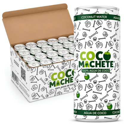 Agua De Coco Natural 100%, Pack 24 Latas X 310 Ml_0