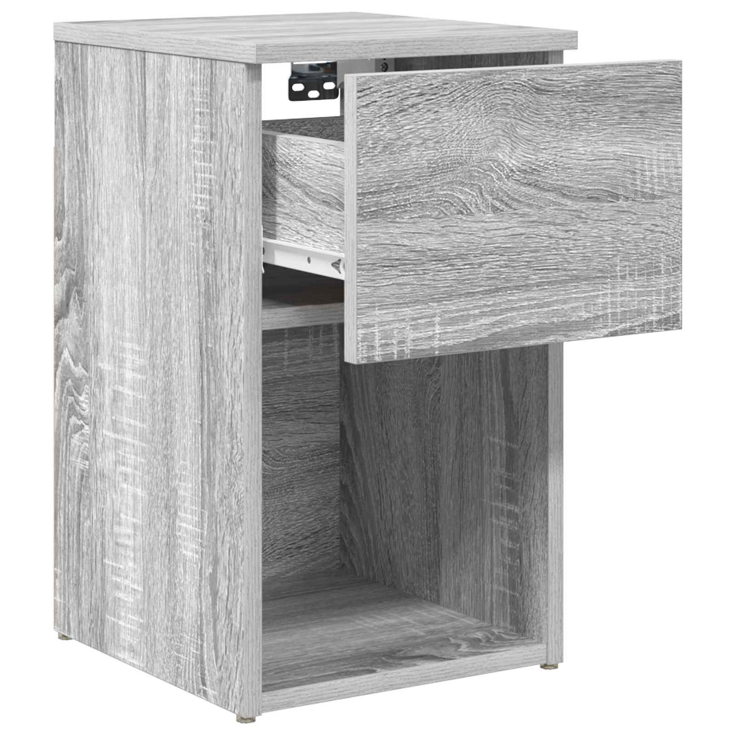Mueble Cama Gris Sonoma 29 X 31,5 X 49 Cm Madera De Ingeniería_4