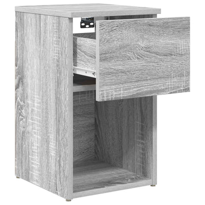 Mueble Cama Gris Sonoma 29 X 31,5 X 49 Cm Madera De Ingeniería_4