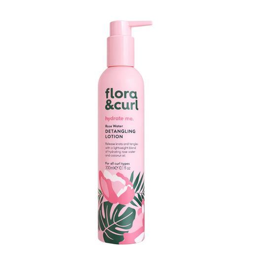 Flora And Curl Rose Water Detangling Lotion 300ml_0