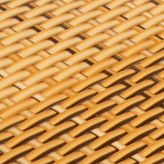 Toldo Para Balcón Ratán Sintético Marrón Claro 500x90 Cm / Vetonek_0
