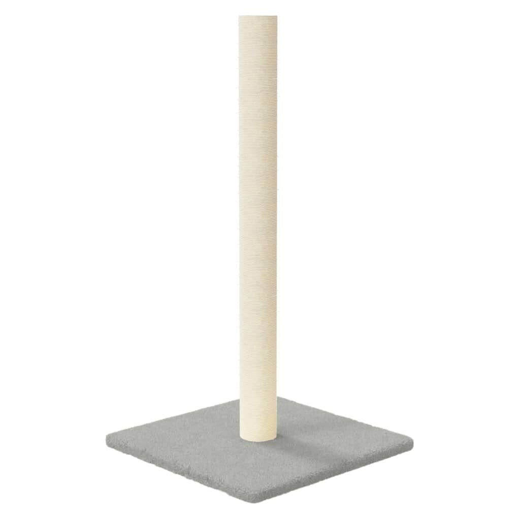 Vidaxl Poste Rascador Para Gatos Gris Claro 35x35x70 Cm_0