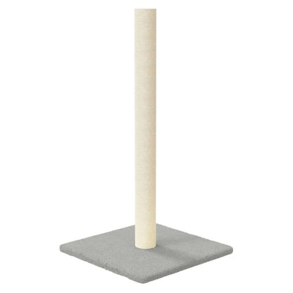 Vidaxl Poste Rascador Para Gatos Gris Claro 35x35x70 Cm_0