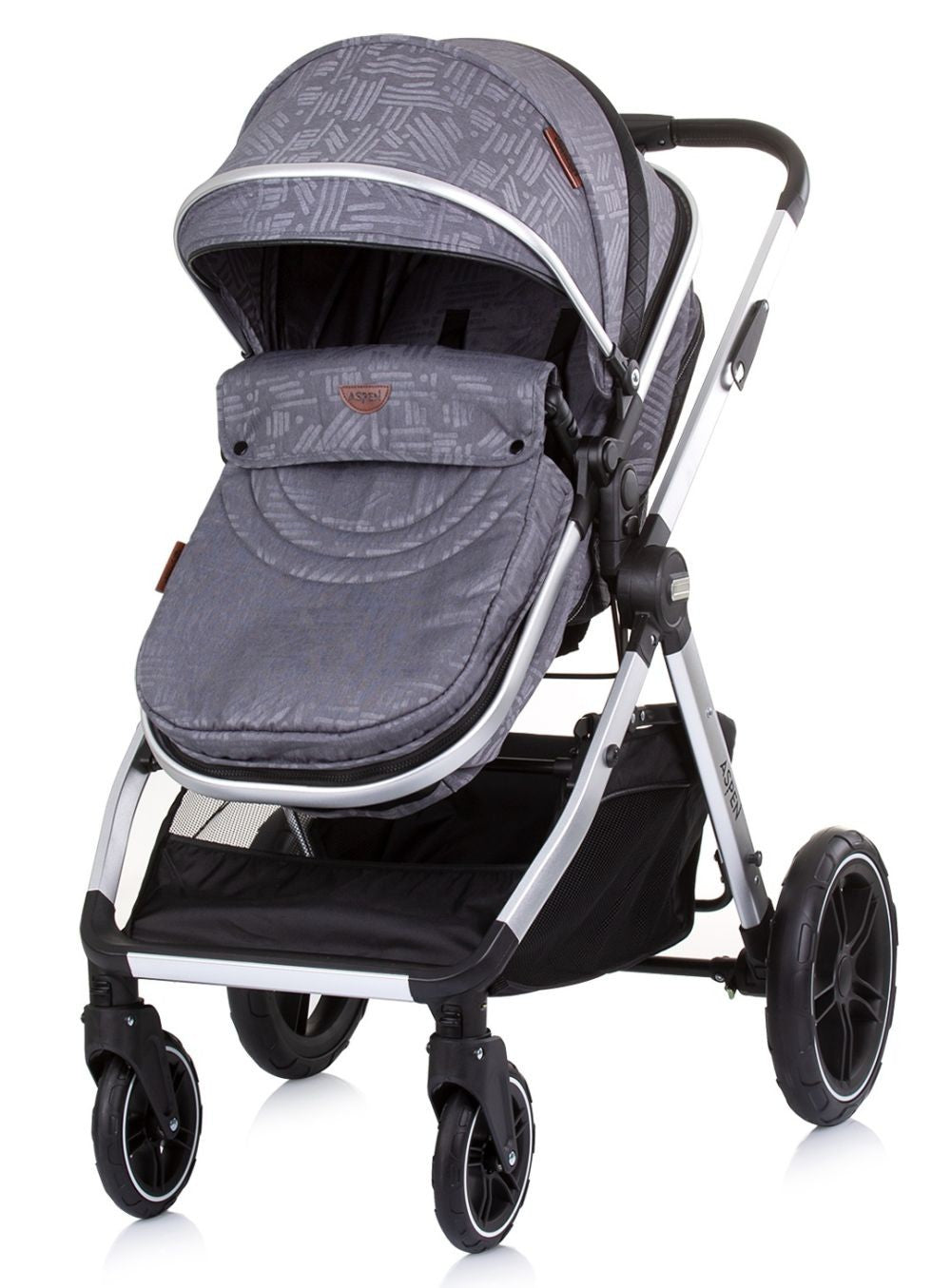 Carrito De Bebé Dúo Convertible Aspen Hasta 22 Kg Graphite_2