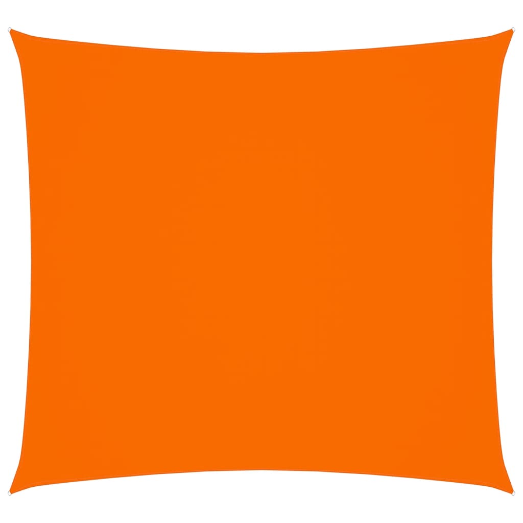 Toldo De Vela Cuadrado Tela Oxford Naranja 4,5x4,5 M_0