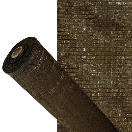 Malla Sombreo 1,0 Metro Marron Rollo 100 Metros_0