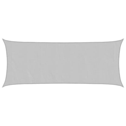 Vidaxl Toldo De Vela Poliéster Oxford 100% Gris Claro 4,5x2 M_0