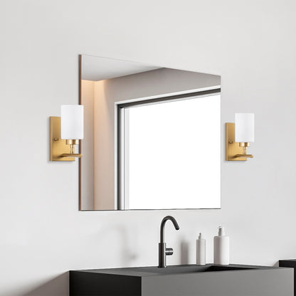Aplique De Pared, Metal , Oro, 12x17x25, Casquillo E27 Max 40 W_4