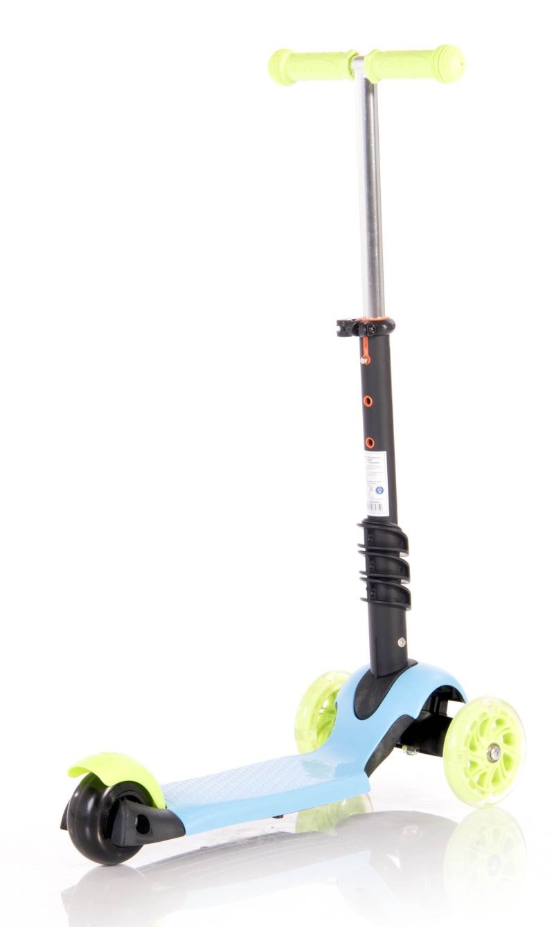 Patinete Infantil Con Asiento Smart Blue+green_4