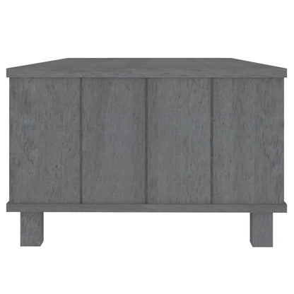 Mesa De Centro Hamar Madera Maciza Pino Gris Oscuro 100x55x35cm_4
