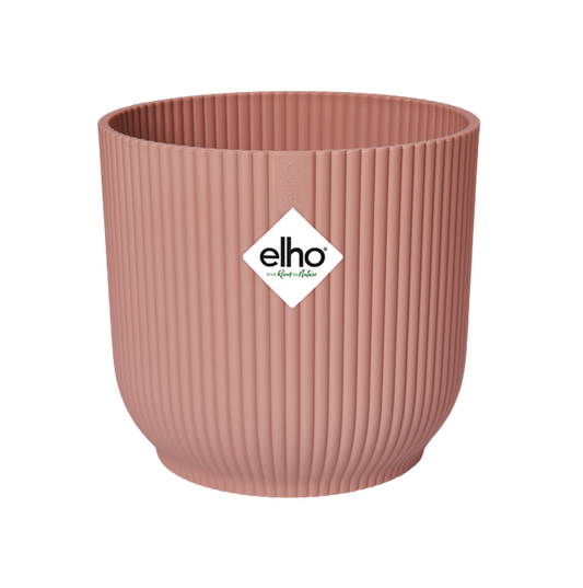 Macetero vibes fold round delicate pink Elho 18 cm