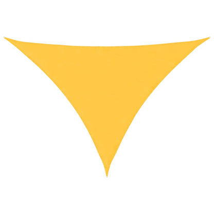 Toldo De Vela Triangular De Tela Oxford Amarillo 3x3x4,24 M_0