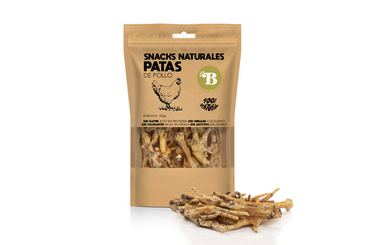 Bimordiscos Patas De Pollo Para Perros Y Gatos · 100g.