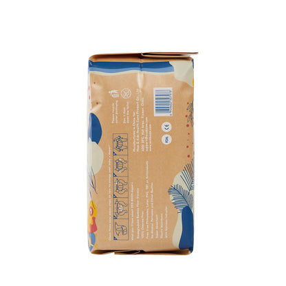 ECOBOOM- Pañal Ecológico de BAMBÚ Eco Boom. 70% Biodegradable, Hipoalergénico (TALLA 3/M, 6-10 KG, PACK 8 BOLSAS, TOTAL 256 PAÑALES)