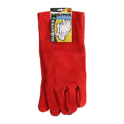 Guantes Soldar Denso Rojo Largo (par)