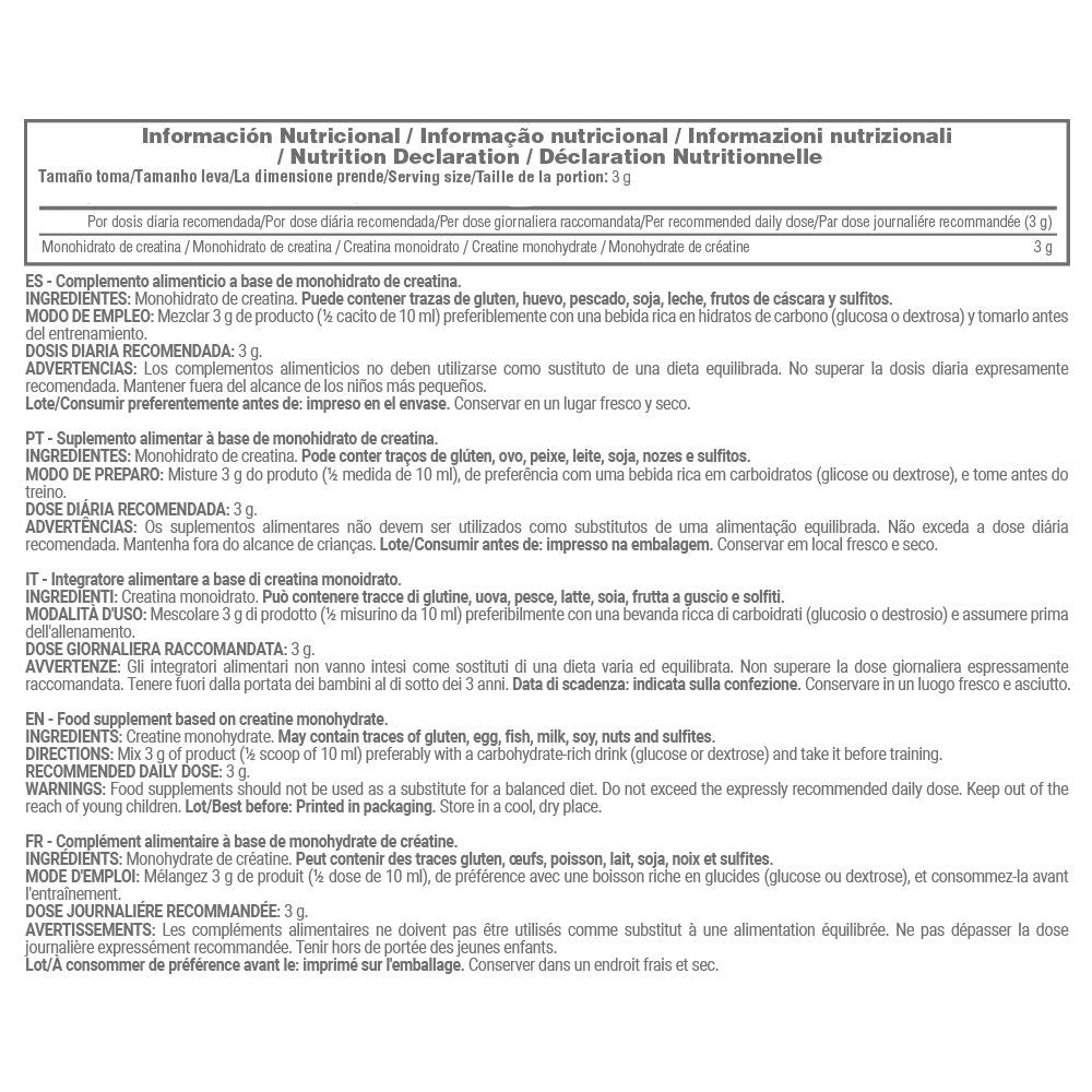 Creatina Monohidrato 200 Mesh - 300g - Neutro - Aumento De La Masa Muscular - Masmusculo_4