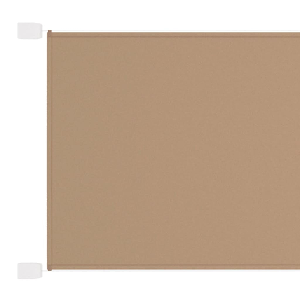Vidaxl Toldo Vertical Tela Oxford Gris Taupé 250x360 Cm_0