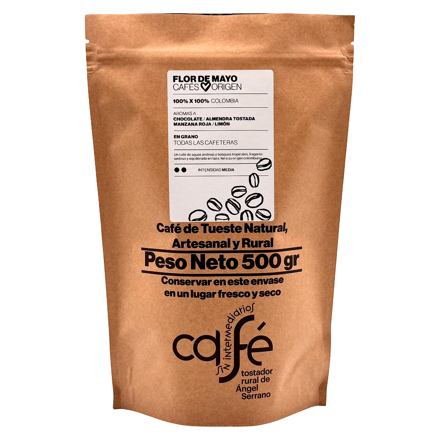 Cafe Sin Intermediarios Café Colombia Flor De Mayo En Grano 500 G_0