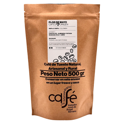Cafe Sin Intermediarios Café Colombia Flor De Mayo En Grano 500 G_0