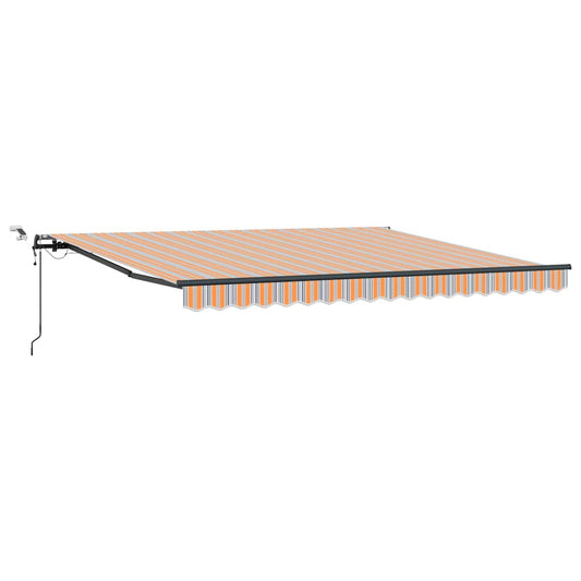 Toldo Retráctil Multicolor 400 X 300 Cm Poliéster_0