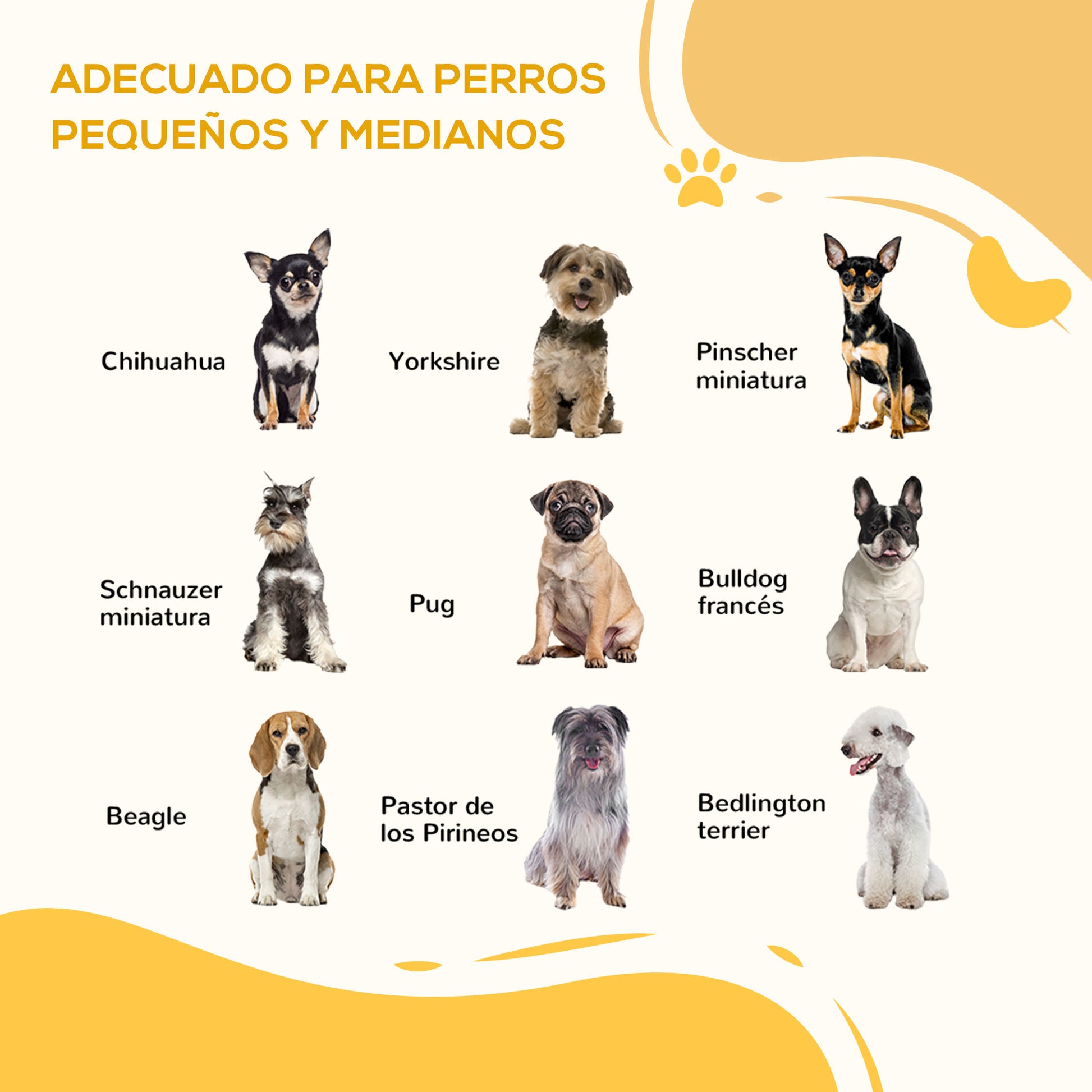 Pawhut Parque Para Perros Plegable 6 Paneles Barrera De Seguridad 117x103x74 Cm_3
