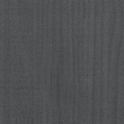 Aparador Madera Maciza De Pino Gris 70x33x76 Cm / Vetonek_3