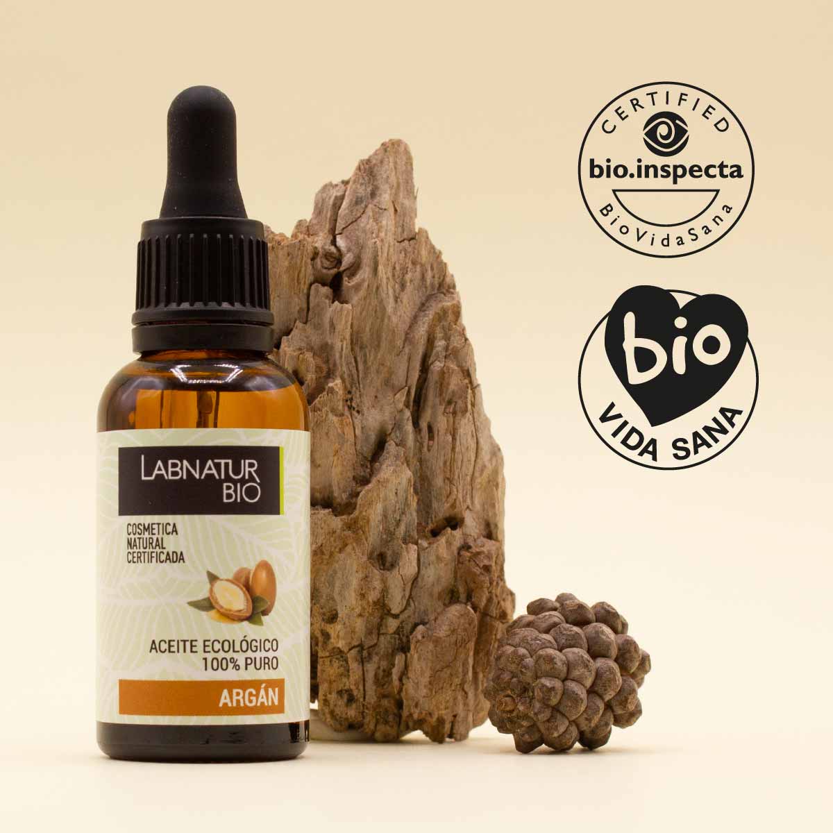Aceite de Argán 100% Puro Labnatur Bio 30 ml | Nutrición y Antioxidantes | Rostro, Cuerpo, Cabello y Uñas | Vegano_3