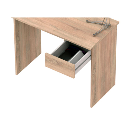 Escritorio, Mesa De Ordenador 75x90x50cm, 1 Cajón, Oficina, Habitación Juvenil, Desk, Briebe, Nova, Madera