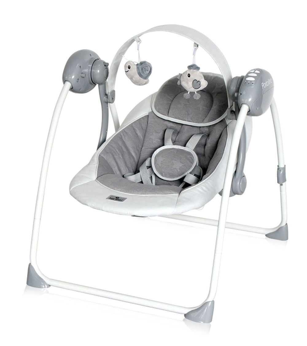 Columpio Para Bebé Portofino Cool Grey Stars_0