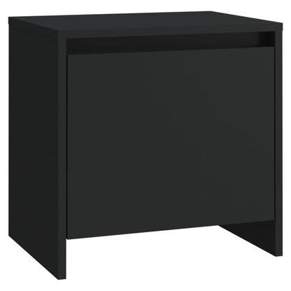 Mesitas De Noche 2 Uds Madera Ingeniería Negro 45x34x44,5 Cm_3