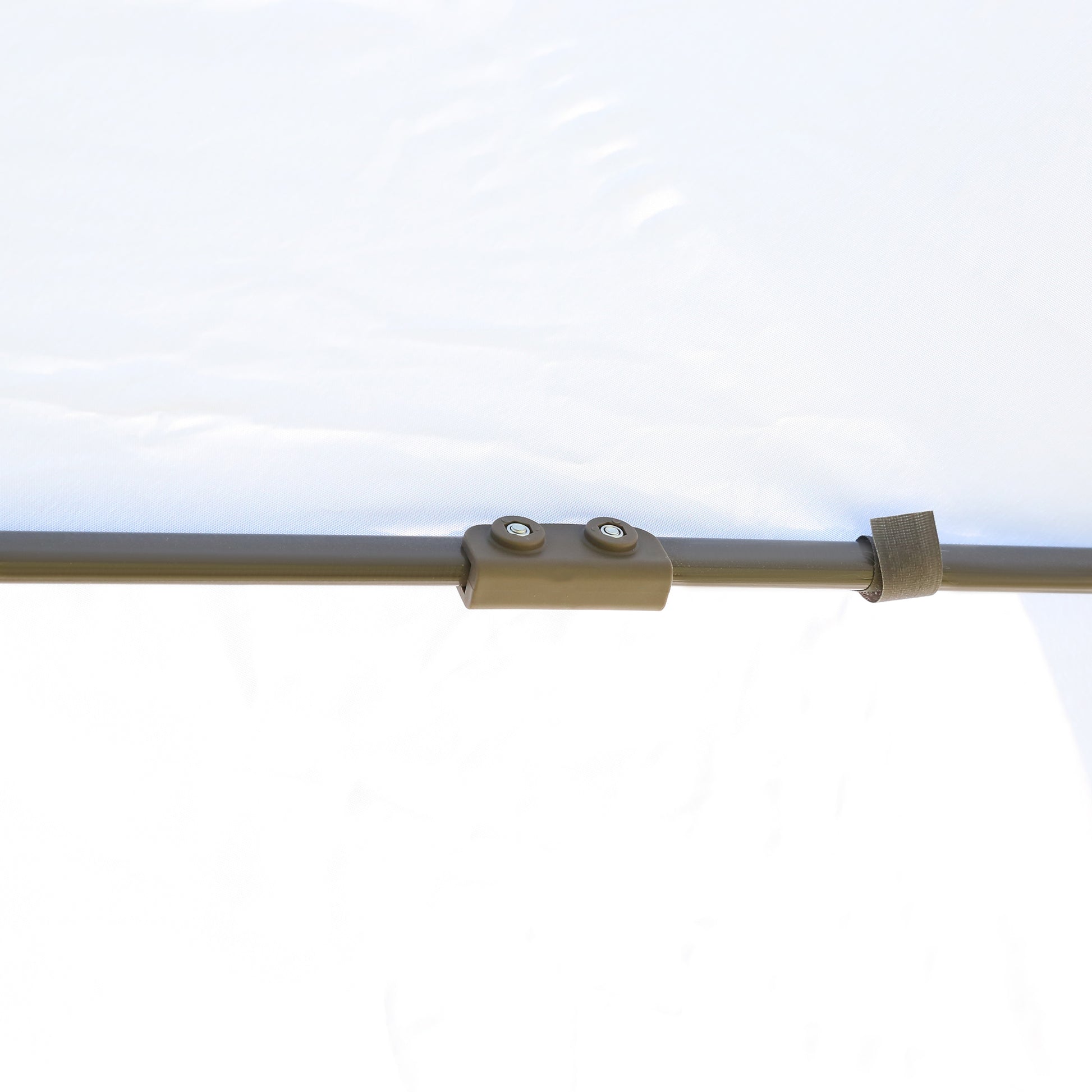 Outsunny Carpa Plegable Hexagonal 4,05x3,4x2,85 M Con Doble Techo Beige_4