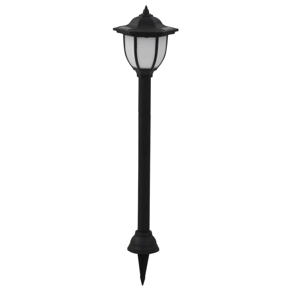 Vidaxl Lámparas Solares De Exterior Negras Led 6 Uds_1