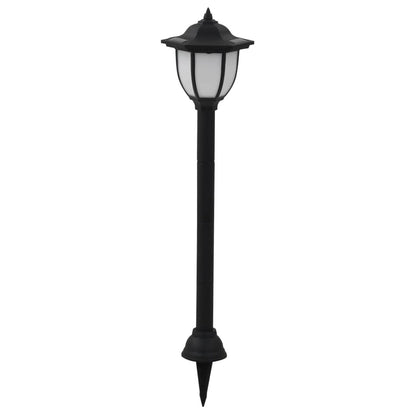 Vidaxl Lámparas Solares De Exterior Negras Led 6 Uds_1