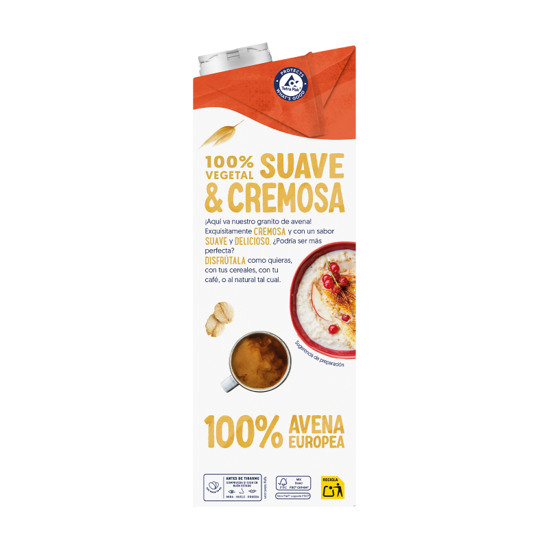 Bebida de Avena Sin Azúcar Alpro 1 Litro