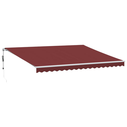 Toldo Retráctil Automático Burdeos 450x350 Cm_0