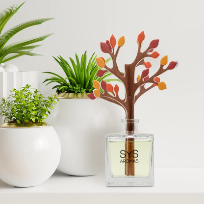 Ambientador Difusor Árbol Gardenia Deco Diffuser SYS Aromas 90 ml | Aroma Floral y Agreste | Vitalizante_2